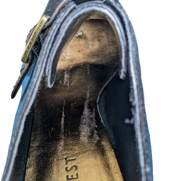 Nine West Leather Heeled Booties SZ 5.5 - Picture 11 of 11